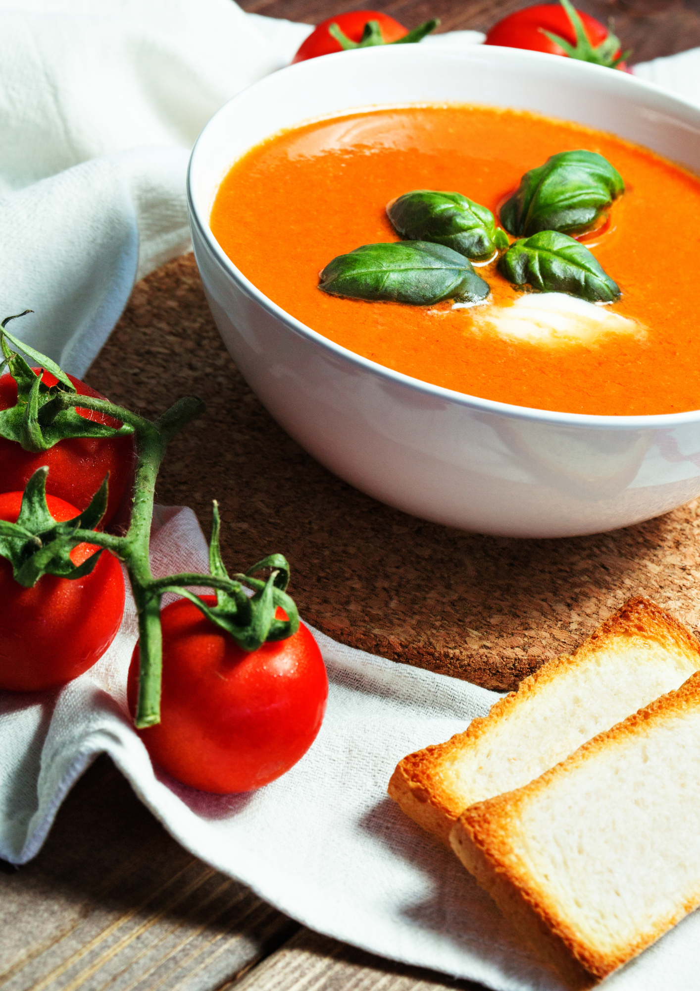 Creamy Collagen Tomato Soup