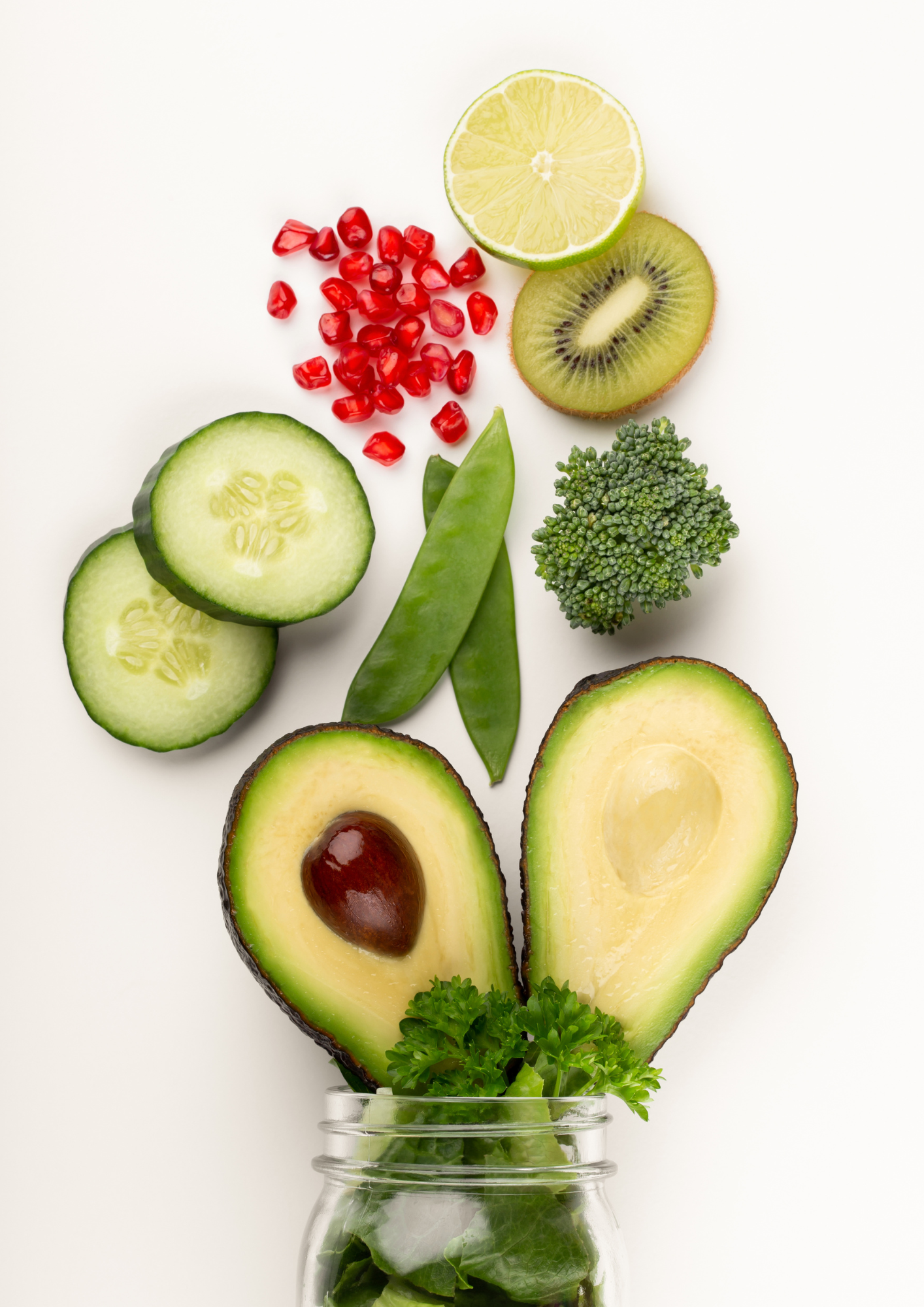 Mulzi-Collagen Kale Avocado Smoothie Bowl